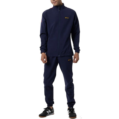 AS Roma navy presentation Soccer tracksuit 2022/23 - New Balance-4
