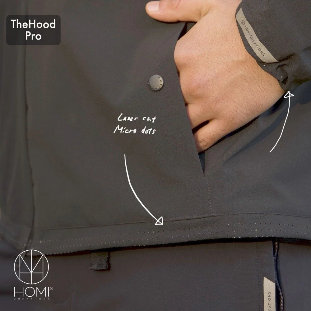HOMI TheHood Pro - all weather waterproof jacket-2