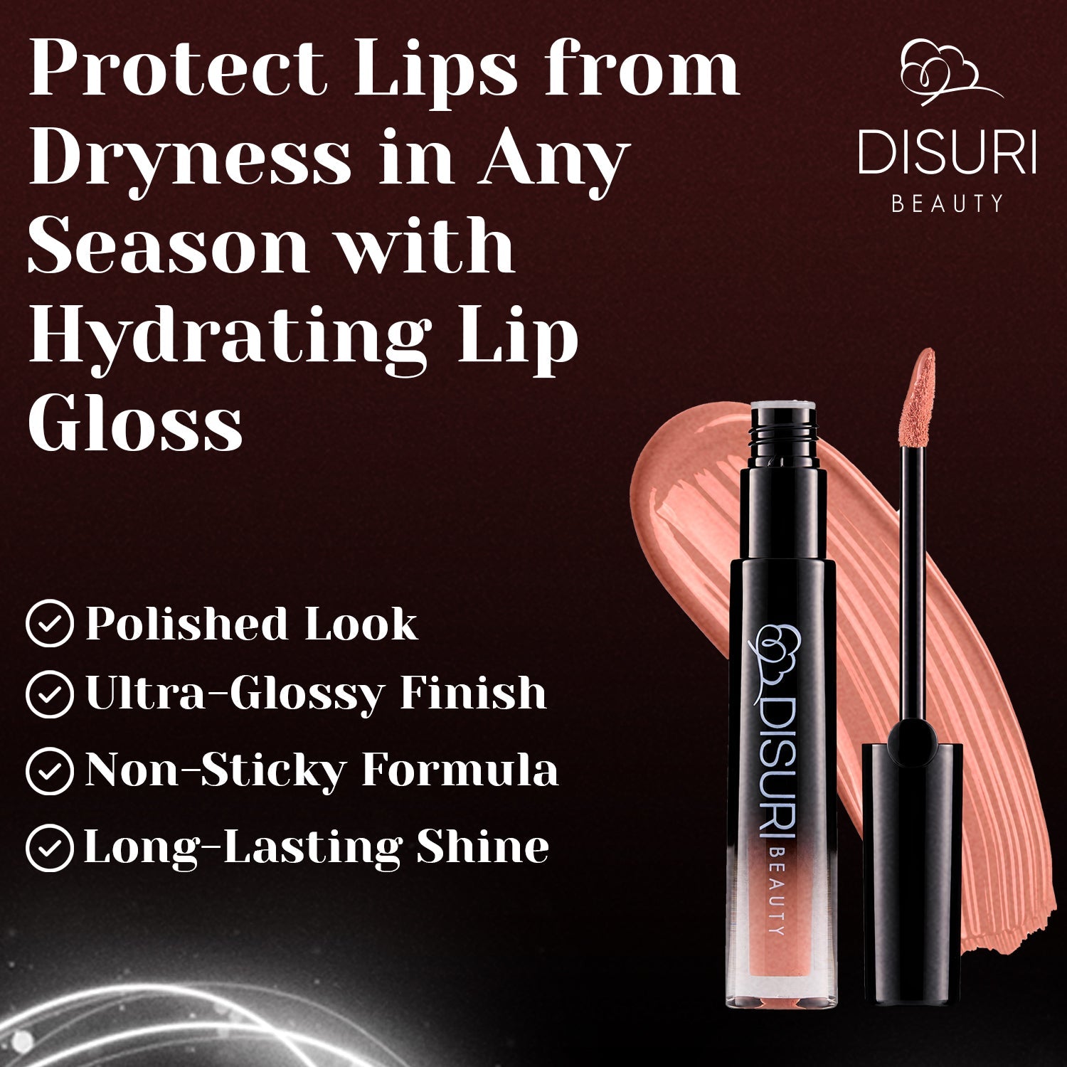 DISURI Beauty Glossy Blast Lip Gloss - Astoria-3