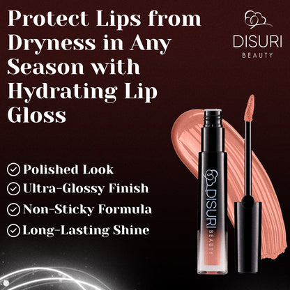 DISURI Beauty Glossy Blast Lip Gloss - Astoria-3