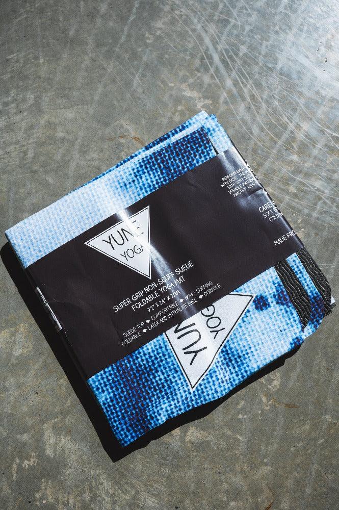 Foldable Yoga Mat Suede Top – Ataraxy | Lightweight, Travel-Friendly, Eco Yoga Mat by Yune Yoga-4