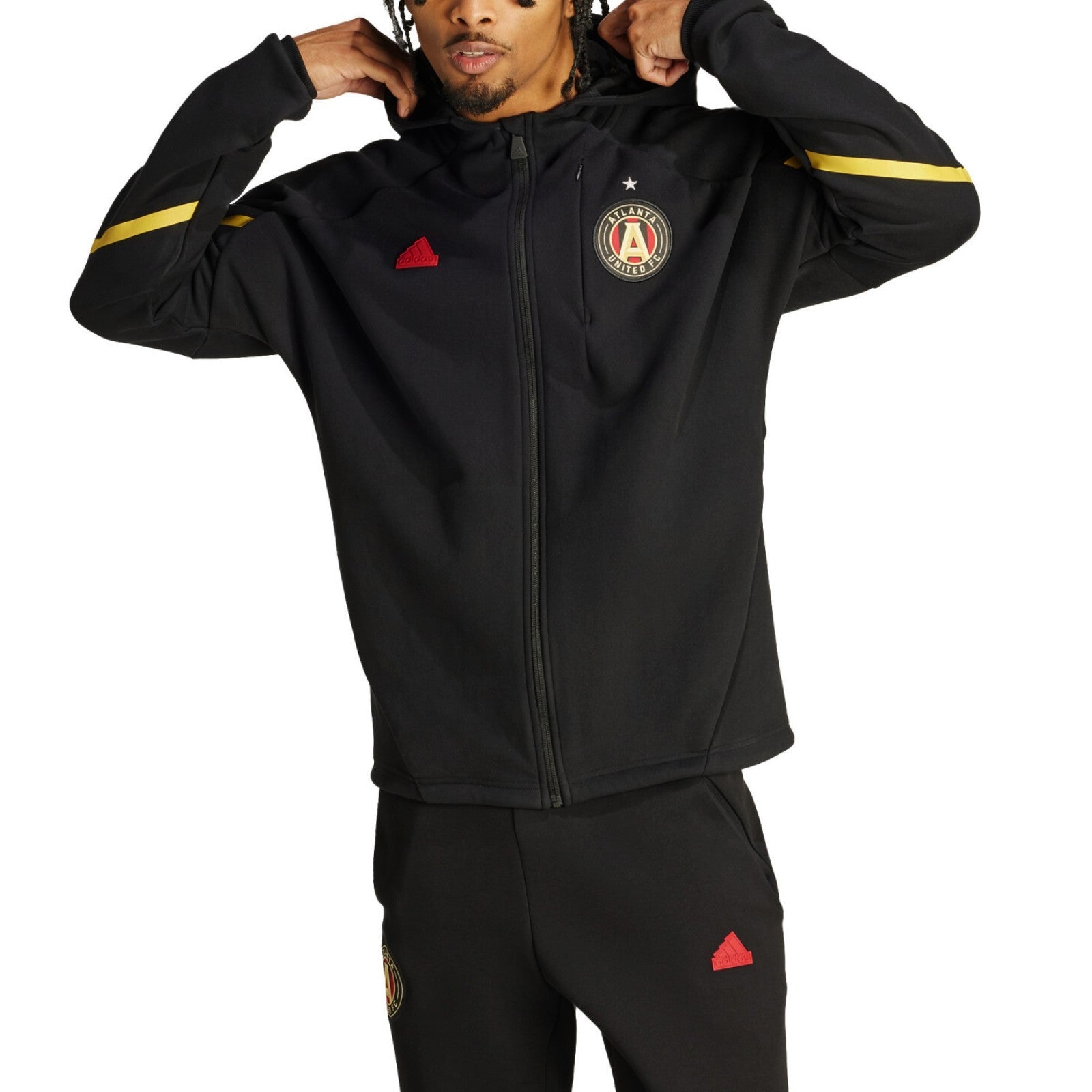 Atlanta United pre-match presentation soccer tracksuit 2023/24 - Adidas-3