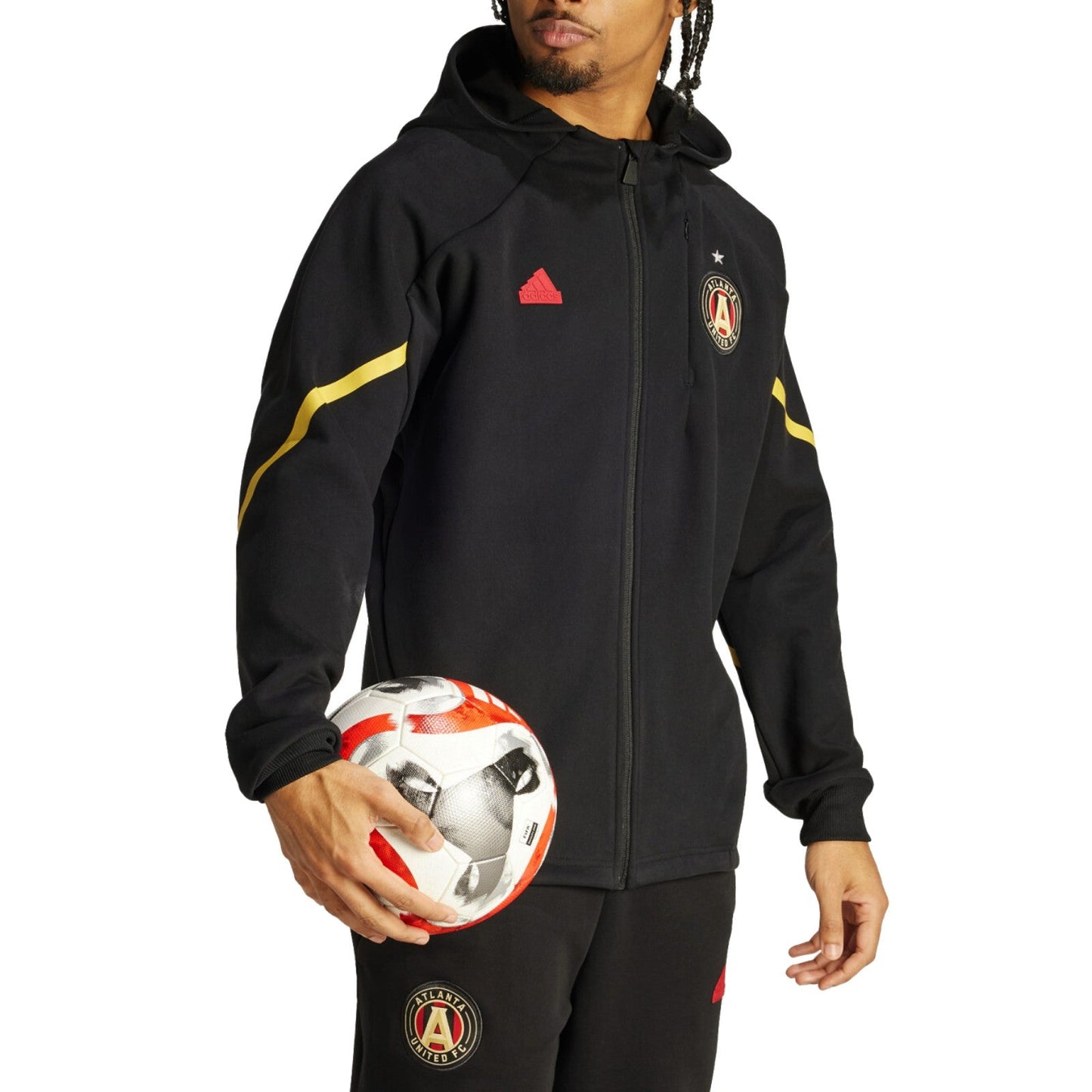Atlanta United pre-match presentation soccer tracksuit 2023/24 - Adidas-0