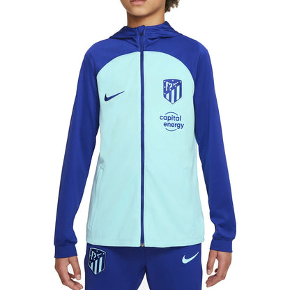 Kids - Atletico Madrid hooded presentation Soccer tracksuit 2022/23 - Nike-0