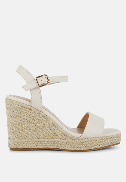 Augie Woven Wedge Sandals-0