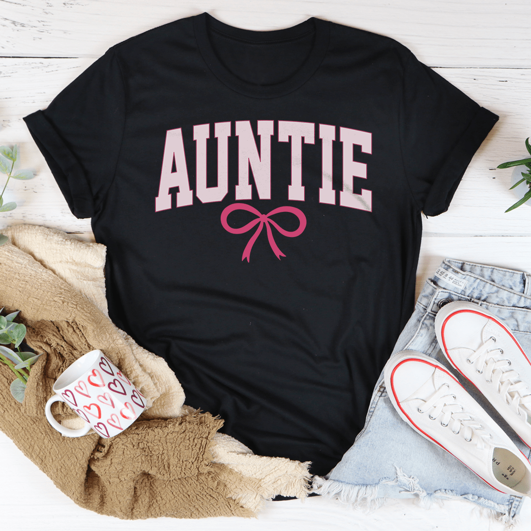 Auntie Coquette Bow Tee-0