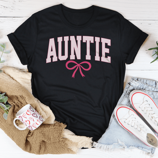 Auntie Coquette Bow Tee-0