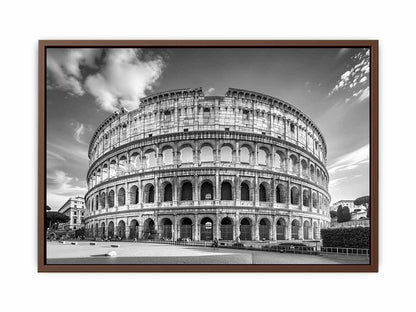 Colosseum in Rome Italy Canvas Art Print-6