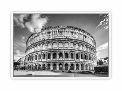 Colosseum in Rome Italy Canvas Art Print-5