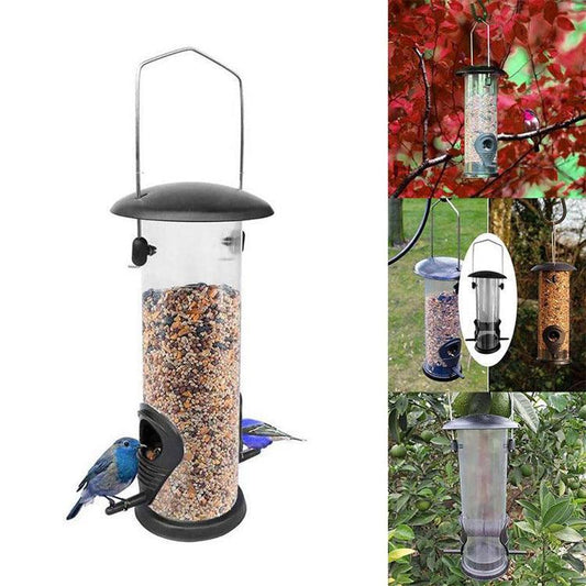 Automatic Hanging Bird Feeder: The Perfect Outdoor Dining Spot For Feathered Friends-0