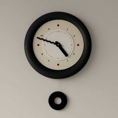 Classic Grid Panel Clock-0