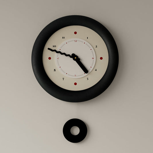 Classic Grid Panel Clock-0