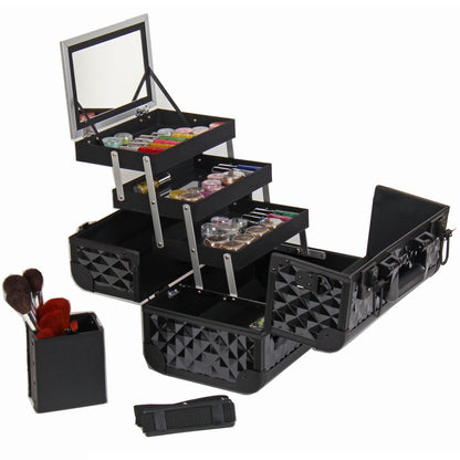Fantasy Collection Makeup Artists Cosmetics Train Case-3
