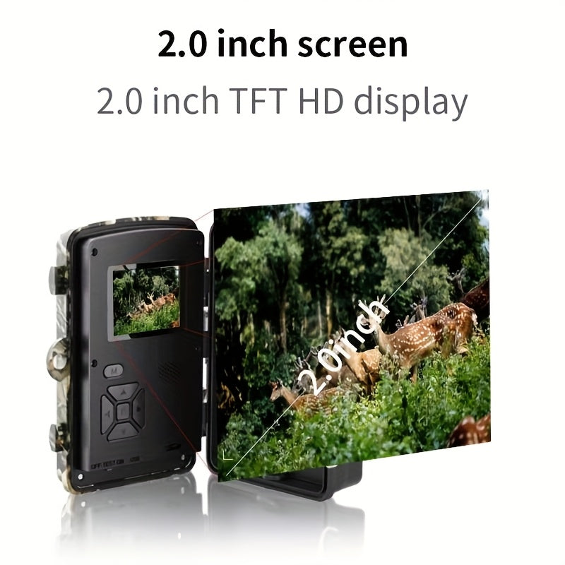 NNETM 1080P HD Trail Camera with Night Vision-1