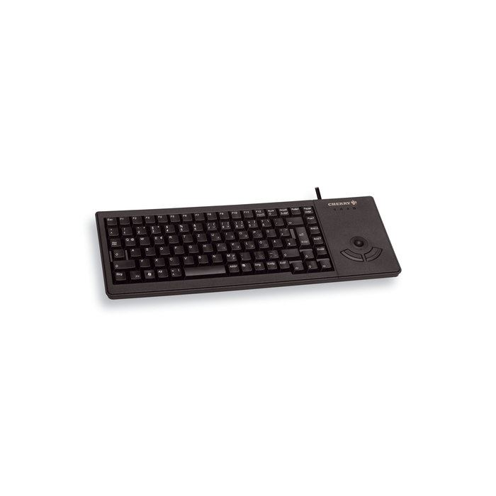 CHERRY XS Trackball klávesnica USB QWERTY US English Čierna (G84-5400LUMEU-2)-0