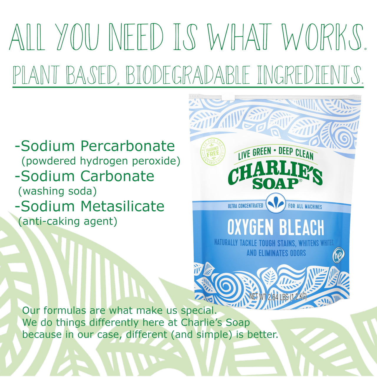 C S OXYGEN BLCH FRAG FR (6x2.64)-3