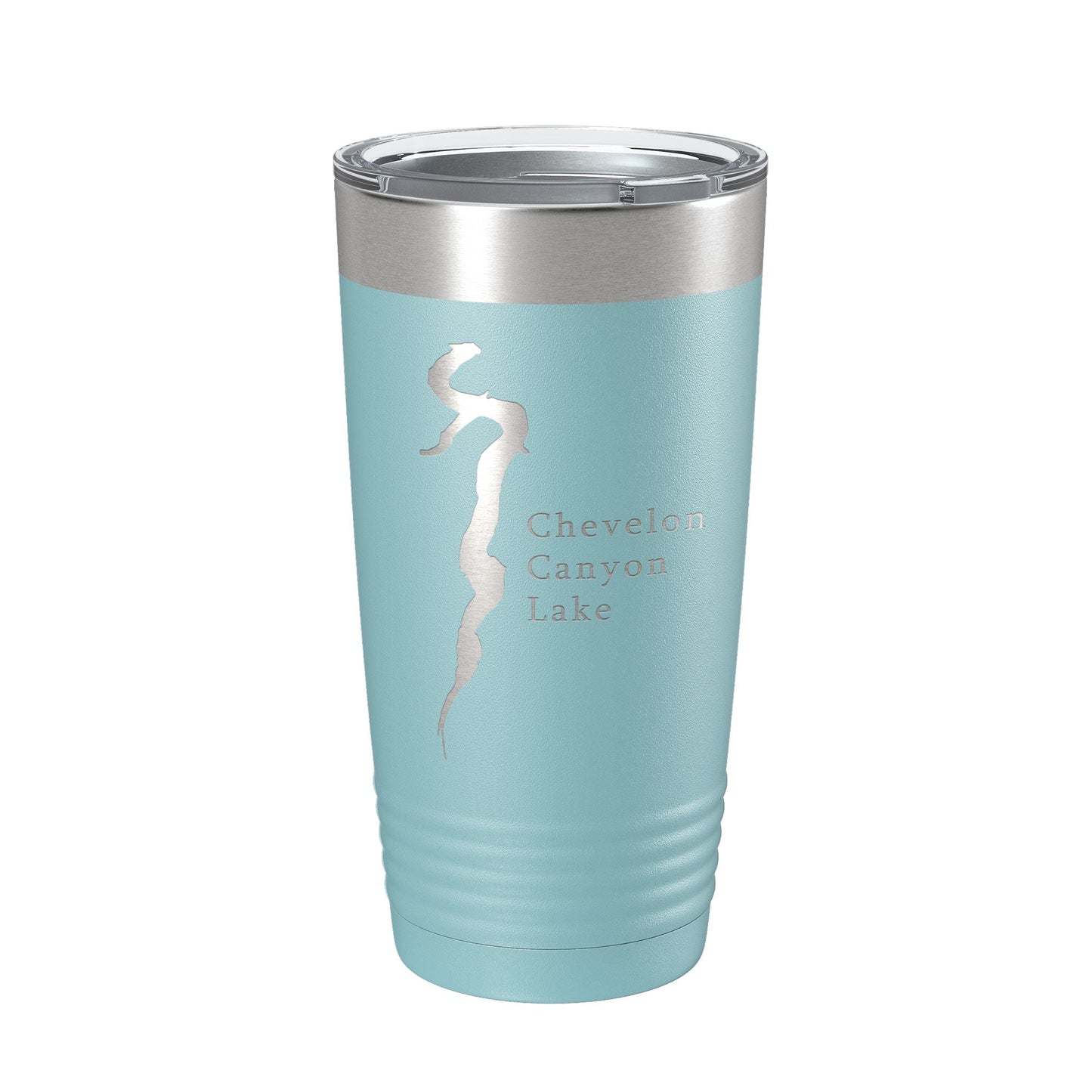 Chevelon Canyon Lake Map Tumbler Travel Mug Insulated Laser Engraved Coffee Cup Arizona 20 oz-13