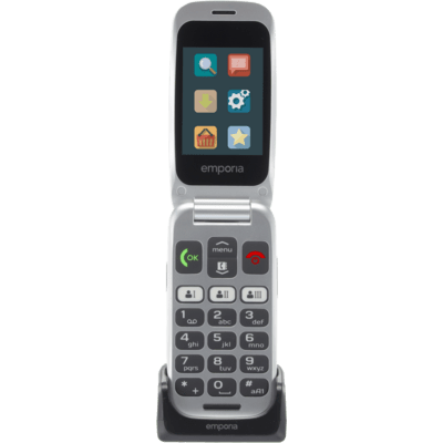 Emporia ONE 6,1 см (2.4") 97 г Черен, Сив (V200.v3.sg.01)-0