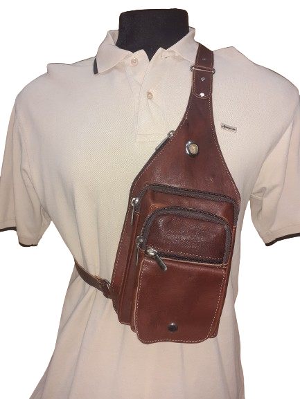 Bandolera cruzada triangular-0