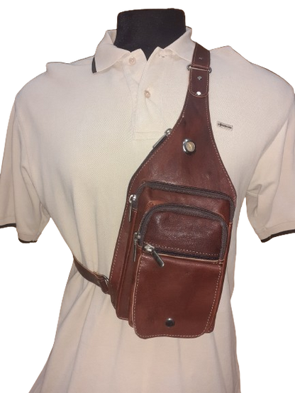 Bandolera cruzada triangular-0