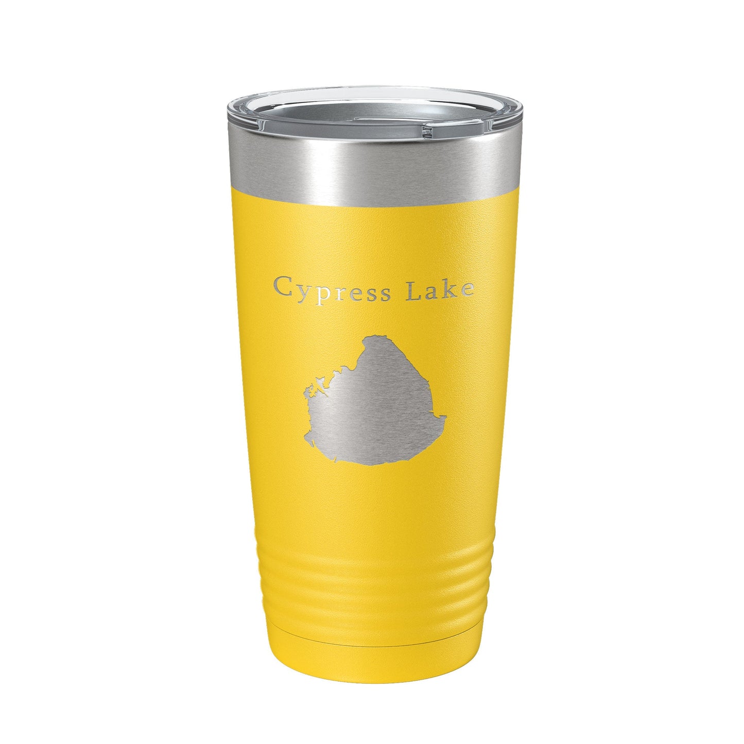 Cypress Lake Map Tumbler Travel Mug Insulated Laser Engraved Coffee Cup Kissimmee Orlando Florida 20 oz-4