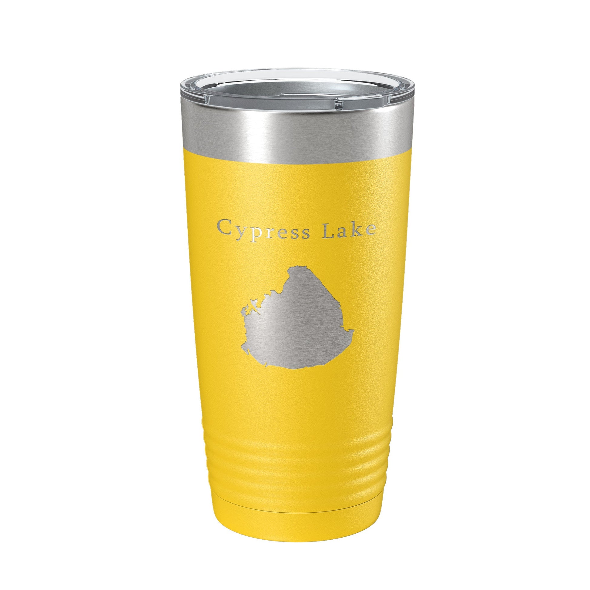 Cypress Lake Map Tumbler Travel Mug Insulated Laser Engraved Coffee Cup Kissimmee Orlando Florida 20 oz-4
