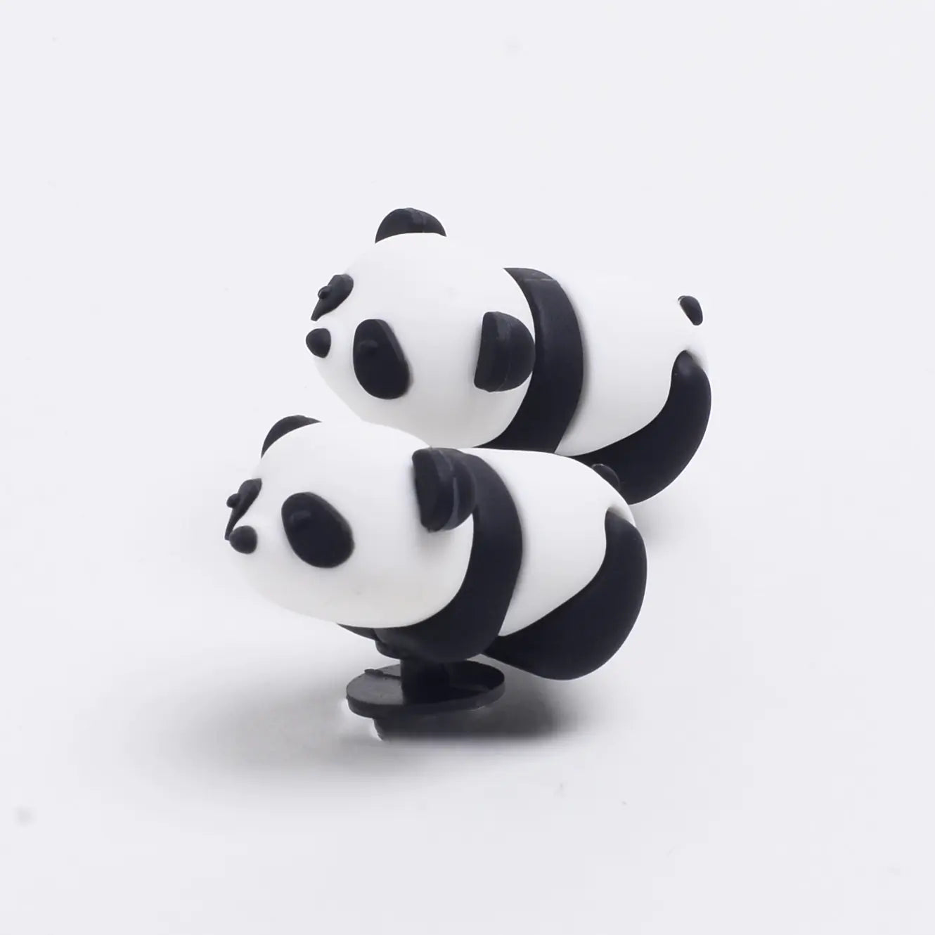 Cute Cartoon DIY 3D Panda Shoe Charms and Accessories