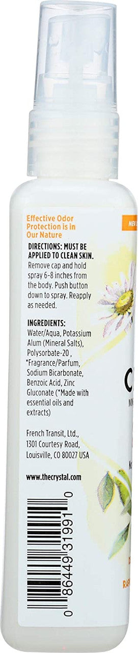 Crystal Essence Mineral Chamomile Deodorant Body Spray (1x4 Oz)-4