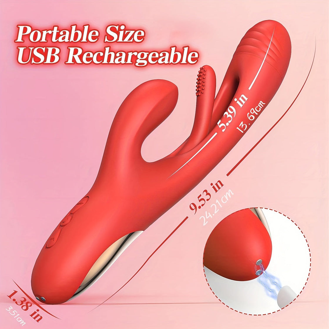 NNETM 3-in-1 Vibrating, Licking & Sucking Adult Toy-2