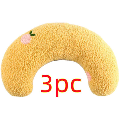 Little Pillow For Cats Fashion Neck Protector Deep Sleep Puppy U-Shaped Pillow Pets Pillow Kitten Headrest Dog Sleeping Pillow Pet Products-6