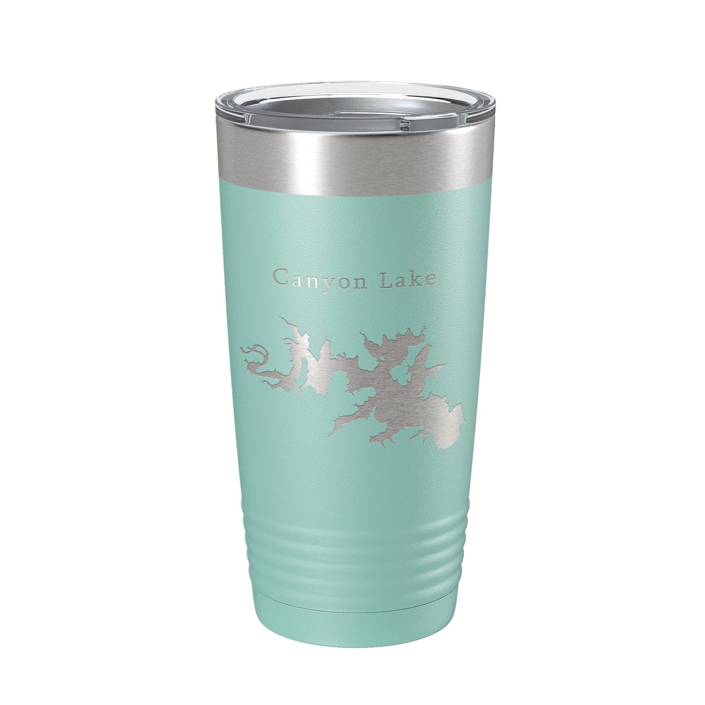 Canyon Lake Map Tumbler Travel Mug Insulated Laser Engraved Coffee Cup Texas 20 oz-12