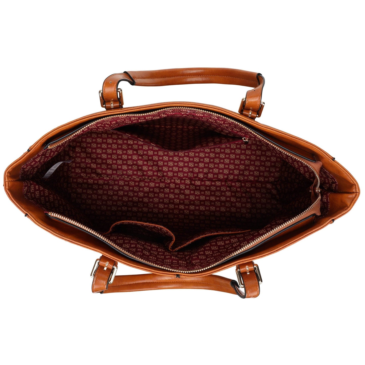 Julia Rustic Vegan Leather Weekender Tote Bag-2