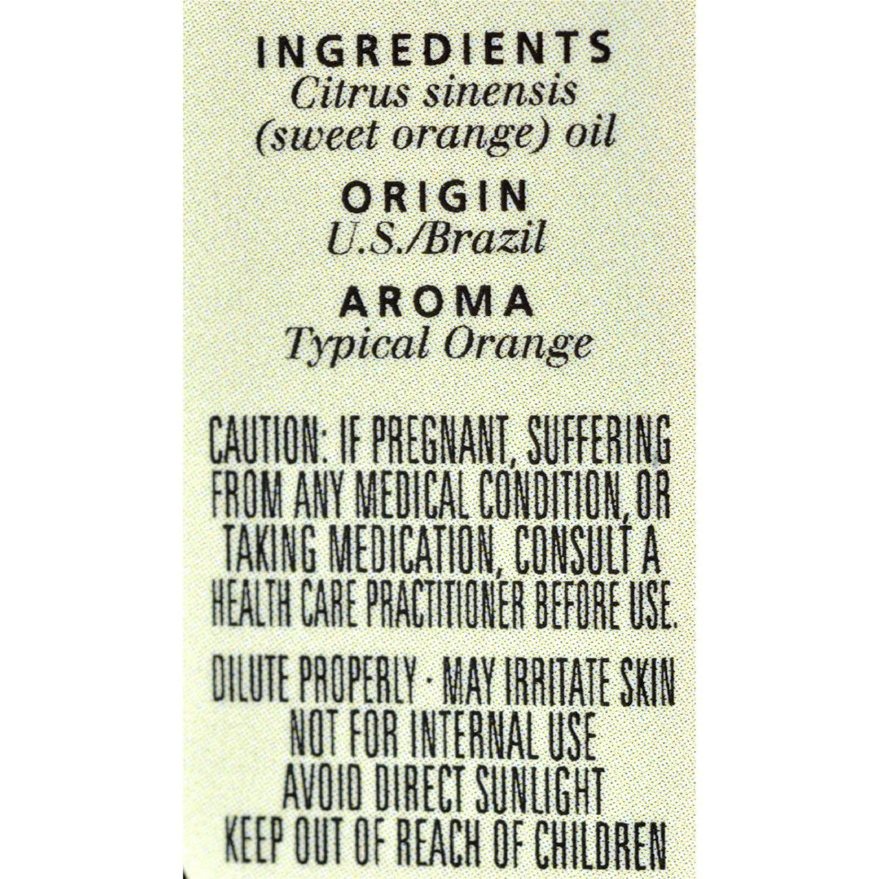 AC ORANGE ESSENTIAL OIL ( 1 X 2 OZ   )-1