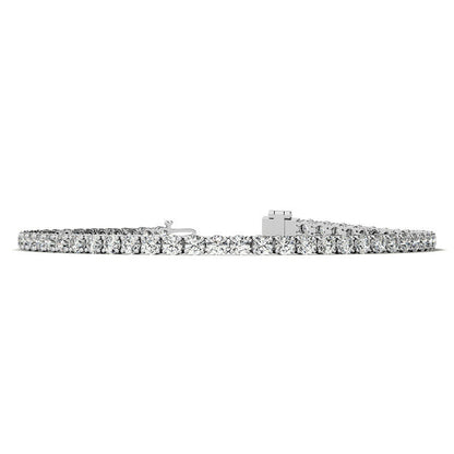 3.00 CTW AGI Certified Lab-Grown Diamond Tennis Bracelet in 14K Yellow or White Gold – G/VS Clarity-4
