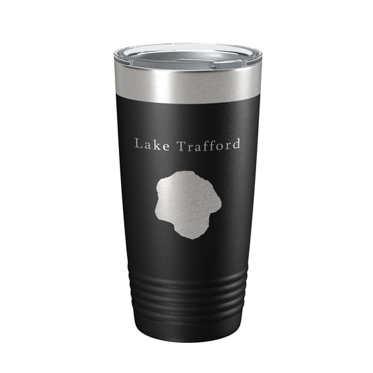 Lake Trafford Map Tumbler Travel Mug Insulated Laser Engraved Coffee Cup Florida 20 oz-0