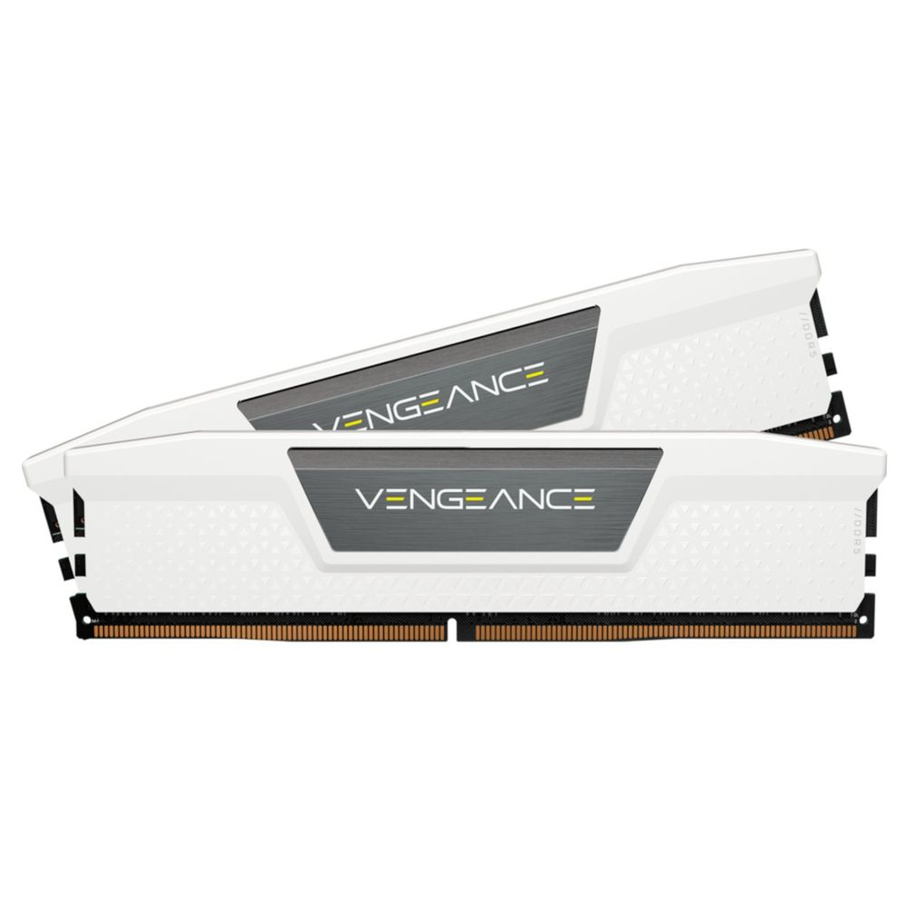 CORSAIR RGB Vengeance - 64 GB (2 x 32 GB Kit) - DDR5-5600 DIMM CL40 (CMK64GX5M2B5600C40W) (CMK64GX5M2B5600C40W)-0