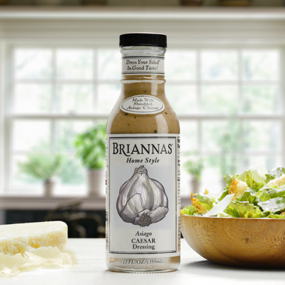 Brianna's Asiago Caesar Salad Dressing (6x12Oz)-4