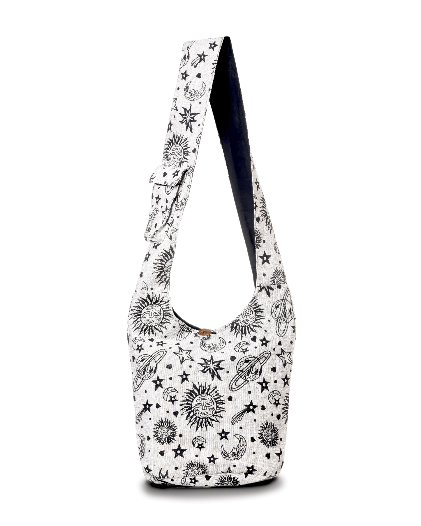 Kathmandu Collection Celestial Print Hobo Bag-0