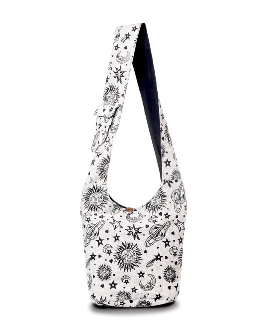 Kathmandu Collection Celestial Print Hobo Bag-0