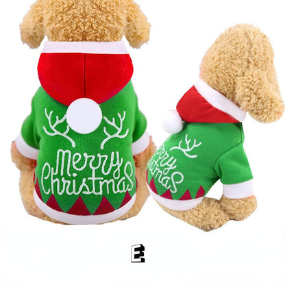 Festive Feline Christmas Cat Costume-6