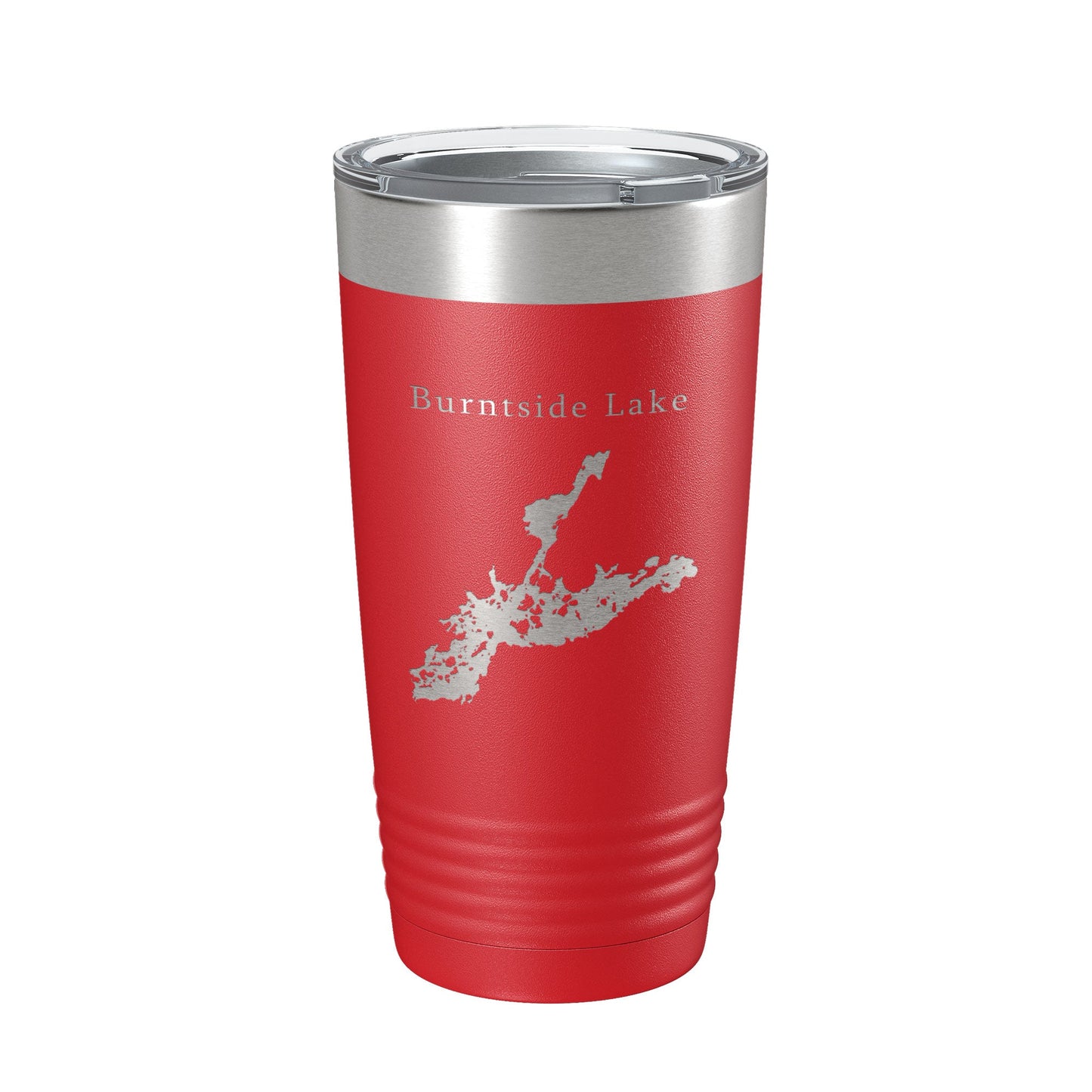 Burntside Lake Map Tumbler Travel Mug Insulated Laser Engraved Coffee Cup Minnesota 20 oz-10