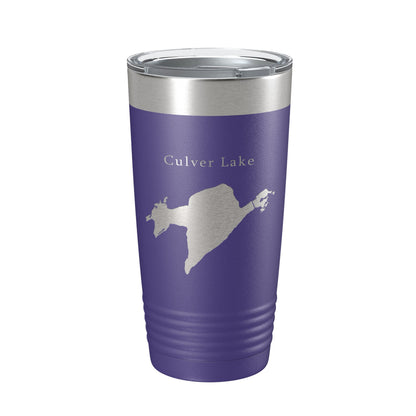 Culver Lake Map Tumbler Travel Mug Insulated Laser Engraved Coffee Cup New Jersey 20 oz-15