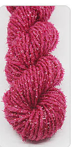 Acrylic Yarn with Metallic Thread for Knitting and Crochet