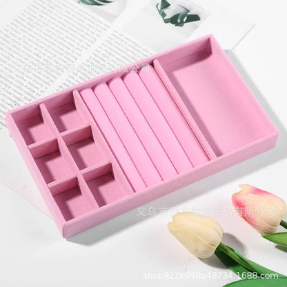 Velvet Jewelry Organizer Tray