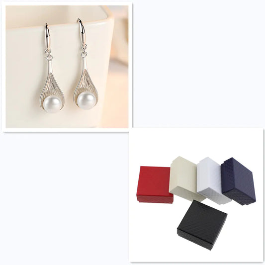 Pearl Pipa Earrings in Luxury Gift Box