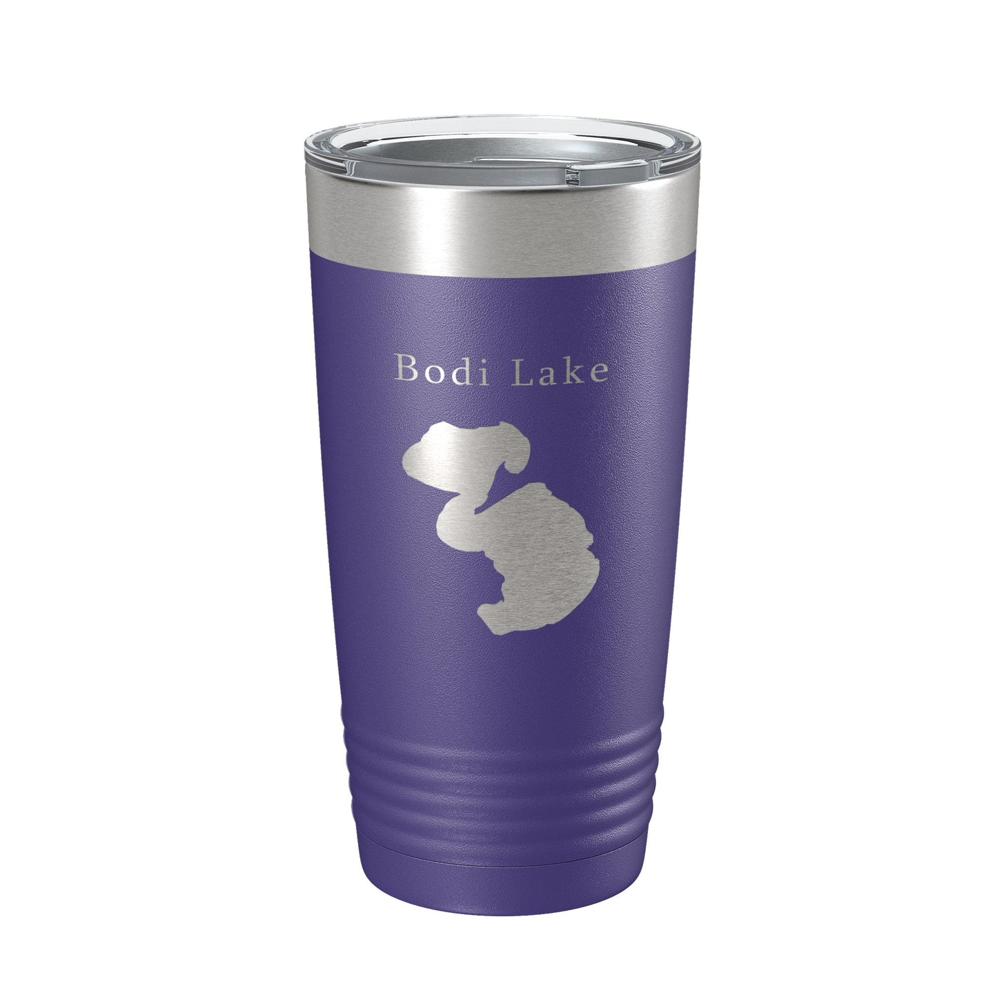 Bodi Lake Map Tumbler Travel Mug Insulated Laser Engraved Coffee Cup Michigan 20 oz-15