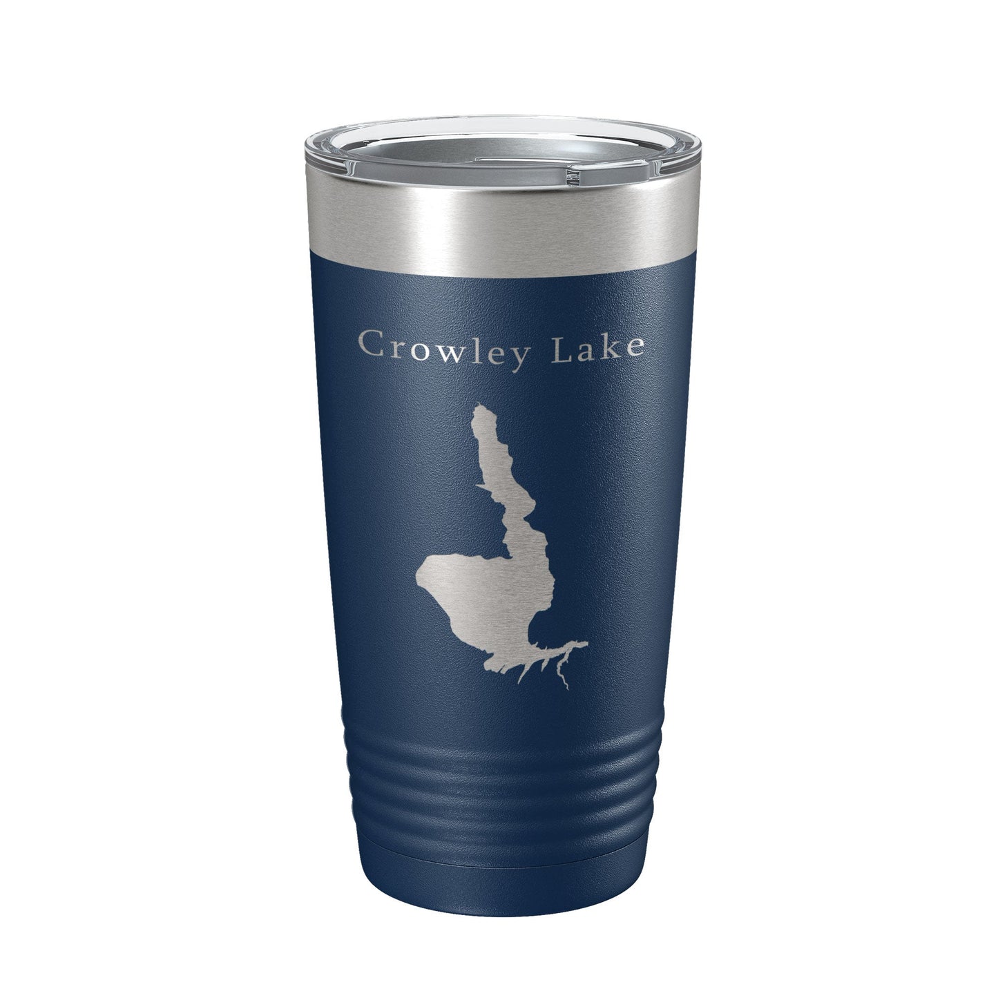 Crowley Lake Map Tumbler Travel Mug Insulated Laser Engraved Coffee Cup California 20 oz-2