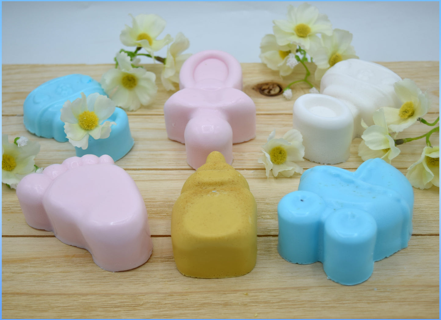 Baby Shower  Natural Crafted  Soap Bars 2.5 oz-0