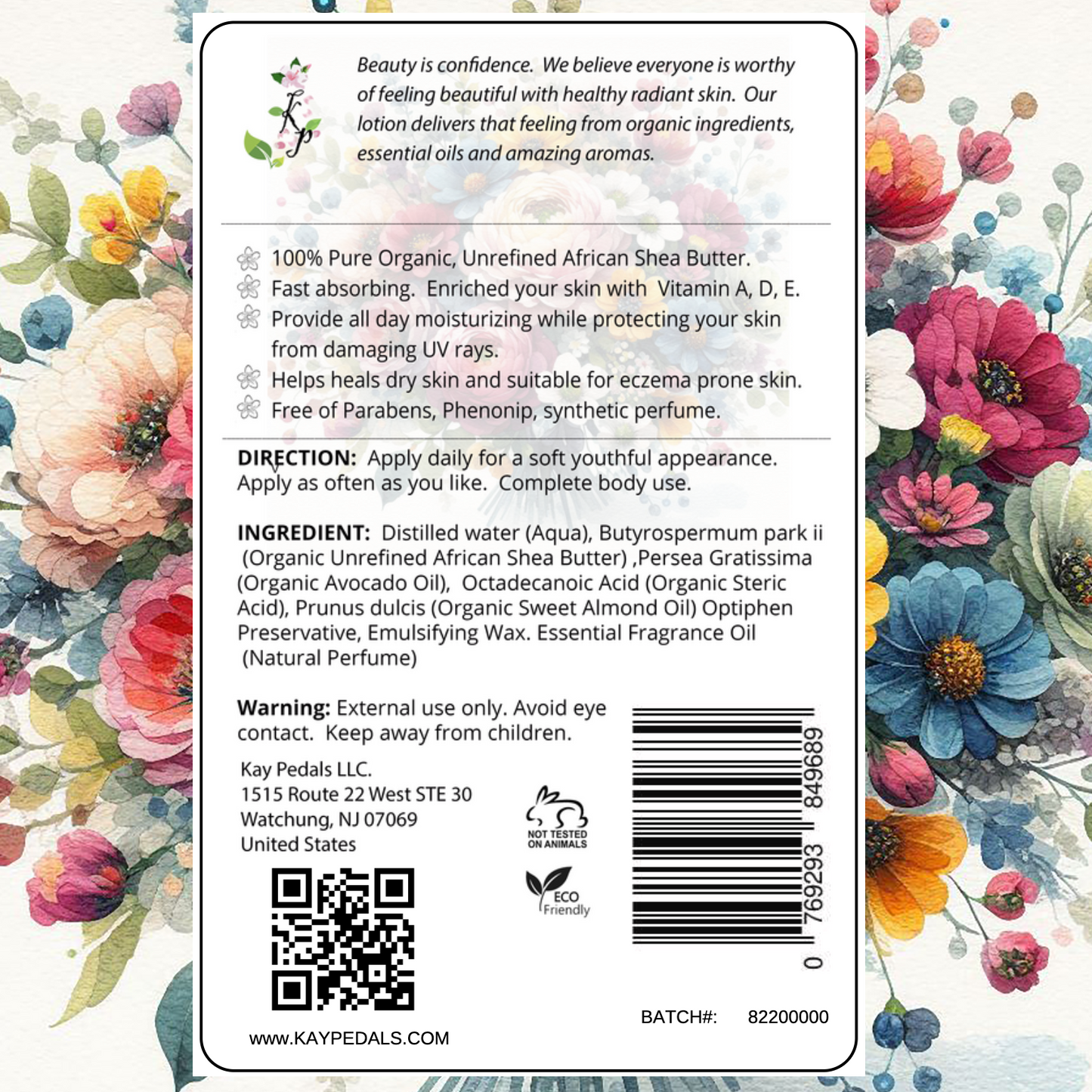 Breakfast In Paris Natural Body Lotion Made With Sensitive Skin Fragrance Oil | Organic Unrefined African Shea Butter | Organic Sweet Almond Oil | Organic Avocado Oil-2