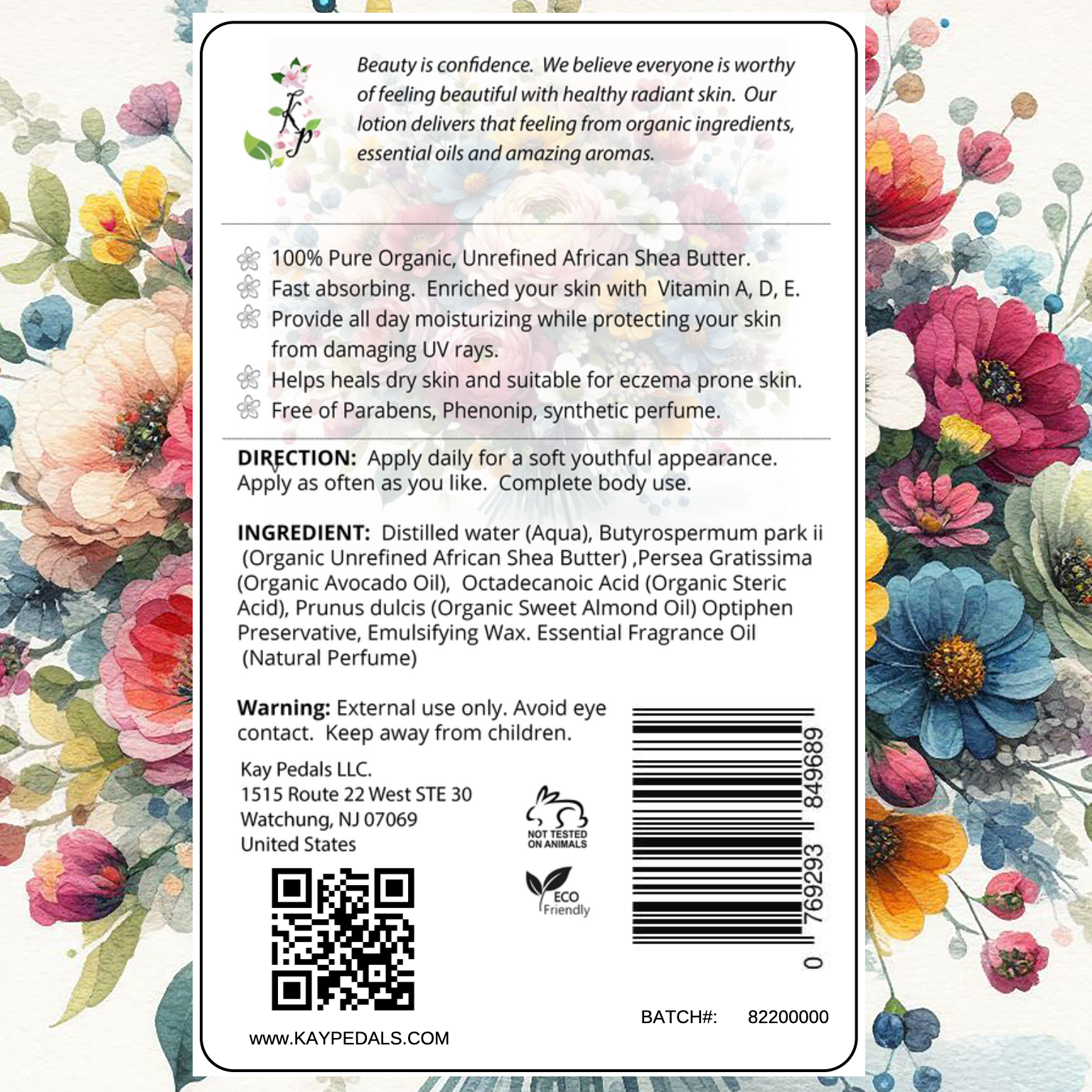 Breakfast In Paris Natural Body Lotion Made With Sensitive Skin Fragrance Oil | Organic Unrefined African Shea Butter | Organic Sweet Almond Oil | Organic Avocado Oil-2